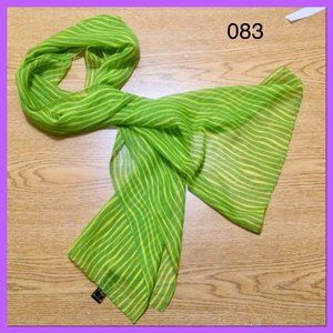 Bright Semi Sheer Scarf_083